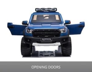 Ford Ranger Raptor 2020 Licenced 12v Kids Ride On – Blue