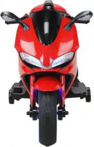 Ducati style 12v ride on motorbike with light up wheels red