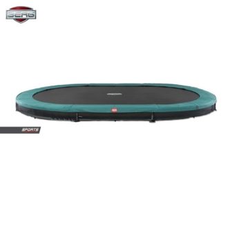 Berg grand favorit 520 inground trampoline green