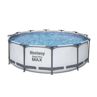 Bestway 56418 12ft Steel Pro Max Swimming Pool Set