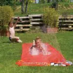 Benross kids outdoors inflatable sprinkler water slide
