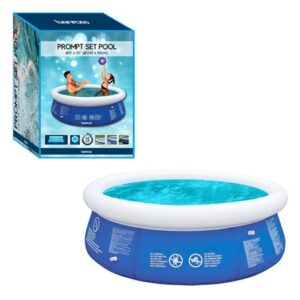 8ft Round Inflatable Fast Set Swimming Pool