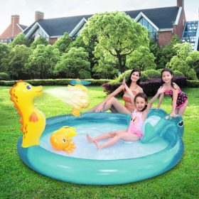 Inflatable Seahorse Play Paddling Pool