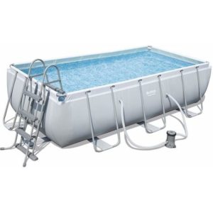 Bestway 56441 13ft 3 steel frame rectangular pool set 404x201x100cm