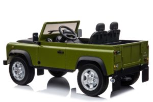 Licensed Land Rover Defender 90 24v* 4wd Ride On Pickup Style Jeep – Green