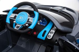 Kids Ride On Car Electric 12v Bugatti Divo – Grey