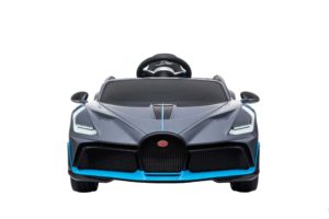 Kids Ride On Car Electric 12v Bugatti Divo – Grey