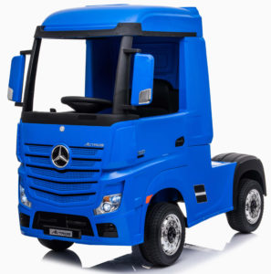 Licensed 24v mercedes-benz actros 4wd  ride on lorry - blue