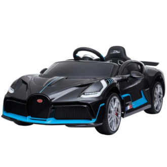 Kids ride on car electric 12v bugatti divo - black