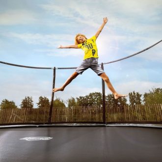 Berg grand elite 520 inground trampoline grey