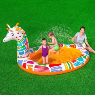 Bestway 53089 giraffe pool with water spray