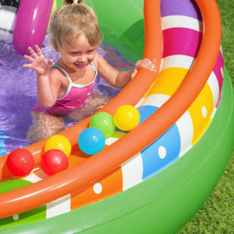 Bestway 53117 h2ogo! sing 'n' splash inflatable kids water center
