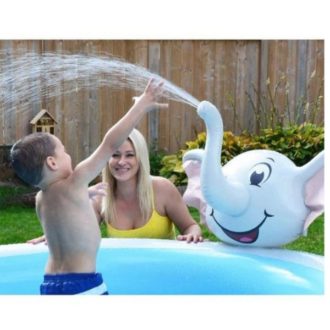 Kids Elephant Water Spray Paddling Pool