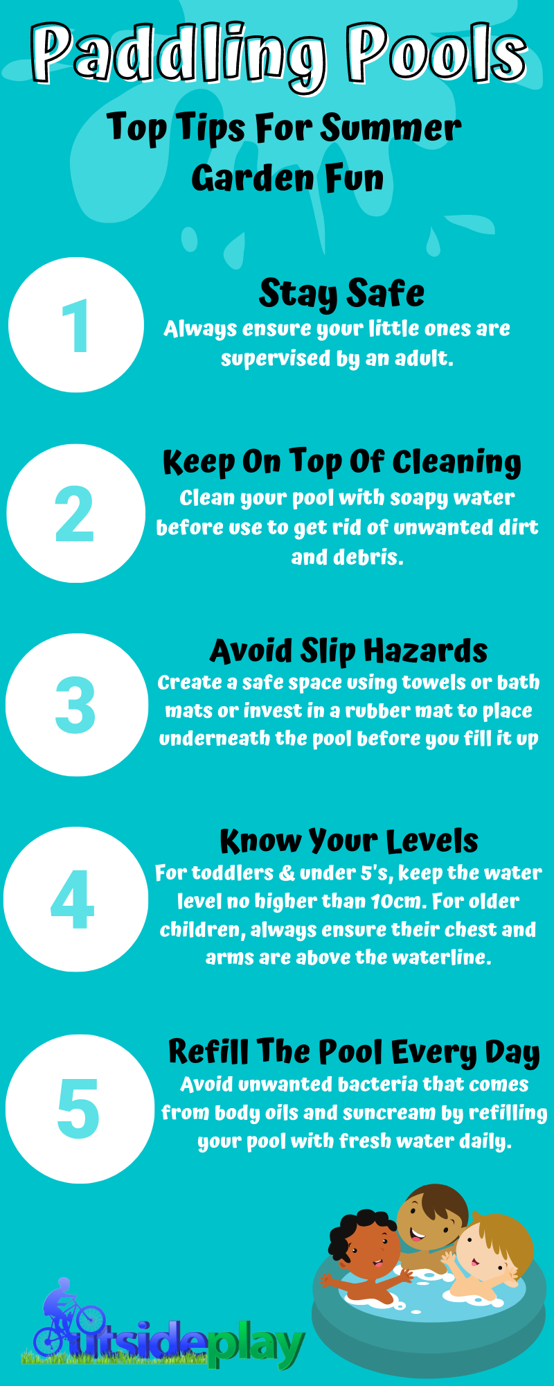 Paddling Pools - Top tips for summer garden fun 1 Paddling Pools – Top Tips For Summer Garden Fun