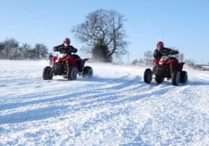 Tips for Riding a Quad Bike in Winter