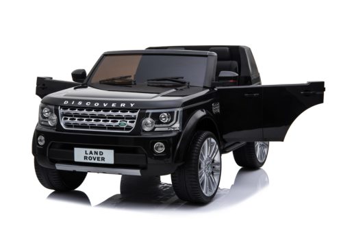 KIDS-LAND-ROVER-DISCOVERY-TWIN-SEAT-BLACK-OUTSIDEPLAY-26