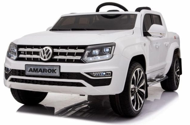 Vw Amarok Licensed 2020 Model Childrens Battery Ride On Jeep – White