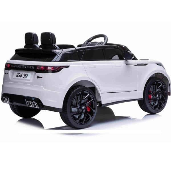 12v Range Rover Velar Licenced Ride On Car White