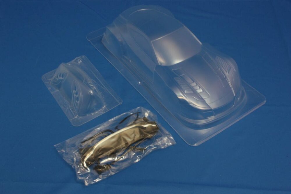 Himoto 1:10 on-road clear body shell (honda hsv) (pc201018r-3a)