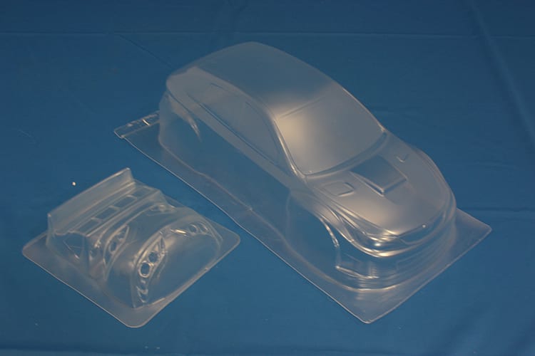 Himoto 1:10 on-road clear body shell (subaru wrx 10) (pc201006r-1a)