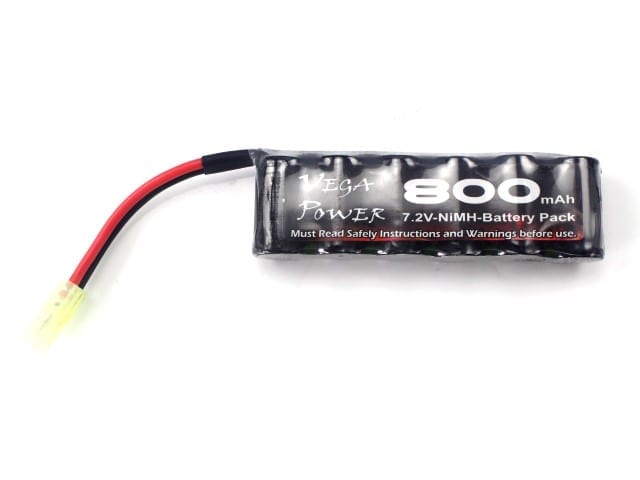 Himoto 7.2v 800mah ni-mh battery with micro tamiya connection (28020)