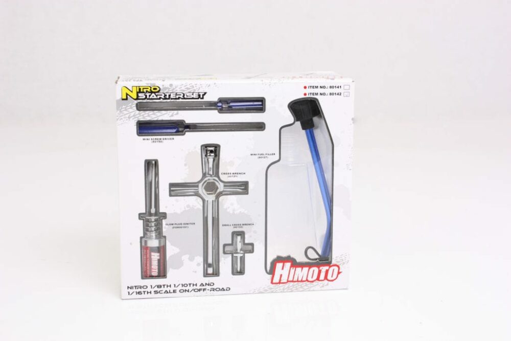 Himoto Nitro Glow Starter Set With Uk Plug Nitro Starter Pack (uk 3-pin)