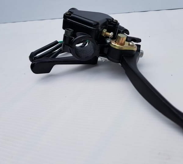 110 125cc quad bike thumb throttle and brake lever set with switch wire