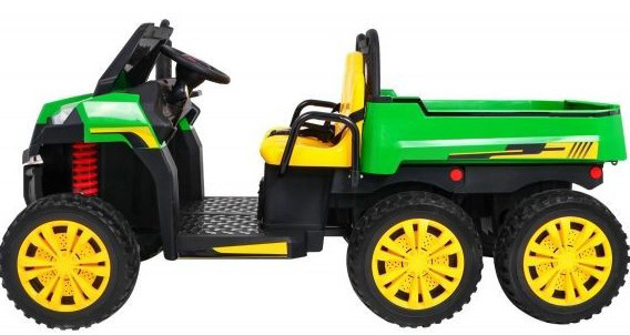 24v Kids Electric Tractor Farmtrac 6×6 2 Seater Tipper Bed