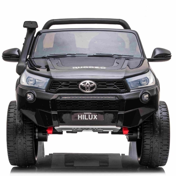 24v Licensed Toyota Hilux Ruggedx 4wd Kids Electric Jeep Black