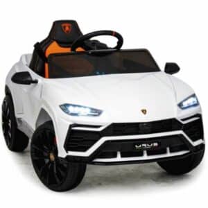 Kids licensed lamborghini urus 12v ride on electric car white