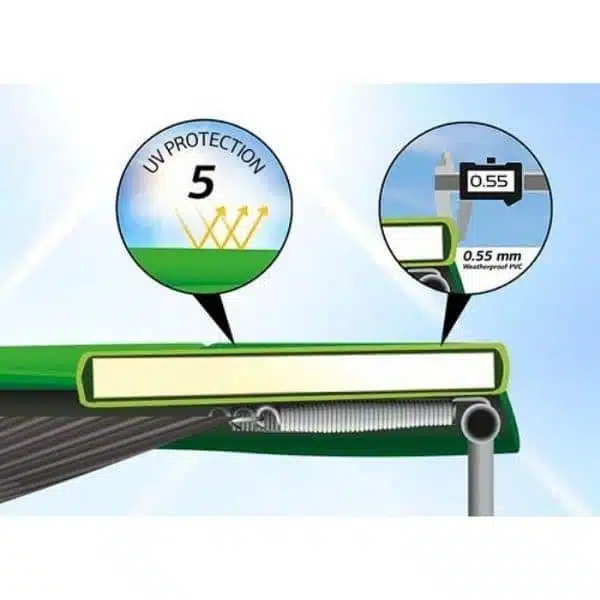 Berg Grand Champion 350 Trampoline Green 2 Berg grand champion 350 trampoline green