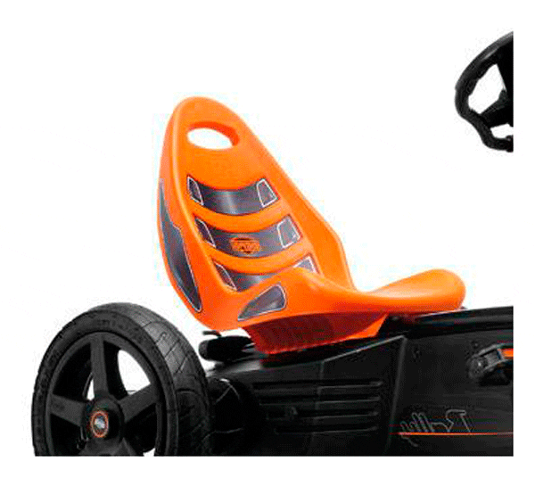 Berg Rally Orange Kids Pedal Go Kart