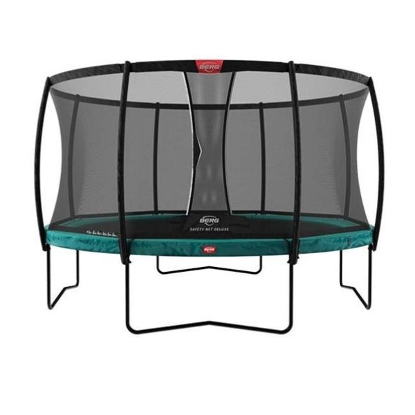 Berg Champion Trampoline 270 9ft With Safety Net Delux – Green