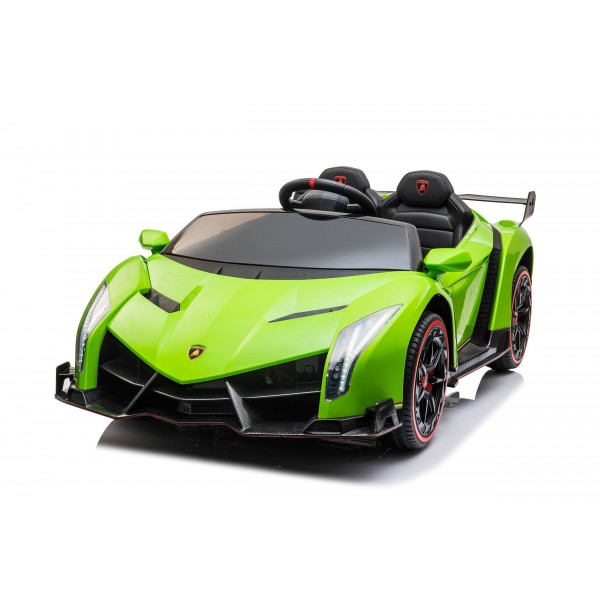 24v Licensed Kids Lamborghini Veneno – Green