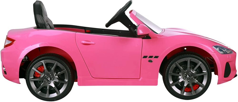 12v Licensed Kids Maserati Electric Car – Pink