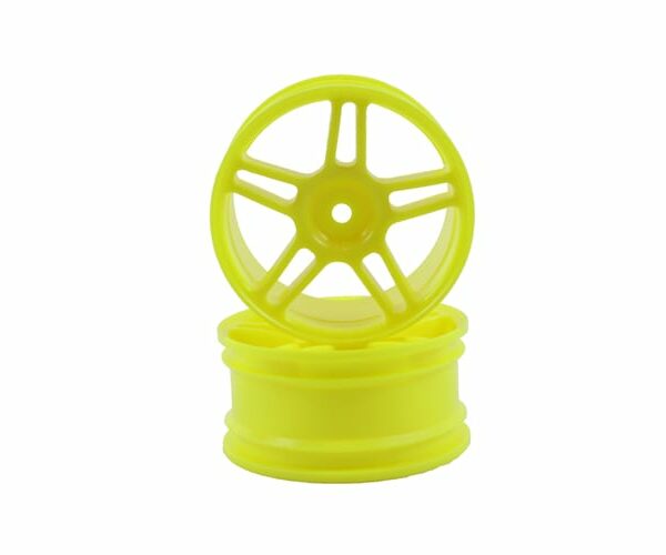1/10 Scale On-road Rc Car Rims Yellow  (02228)