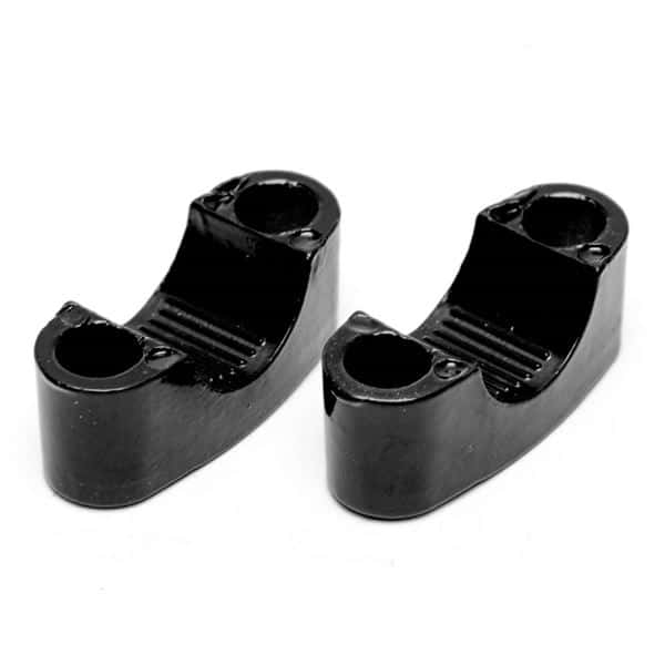 Set of two bottom handlebar clamps