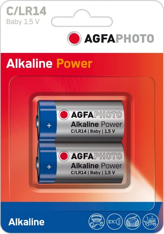 Agfaphoto digital alkaline batteries c