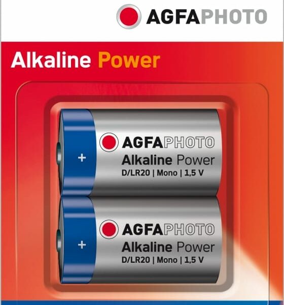 Agfaphoto Alkaline Batteries D
