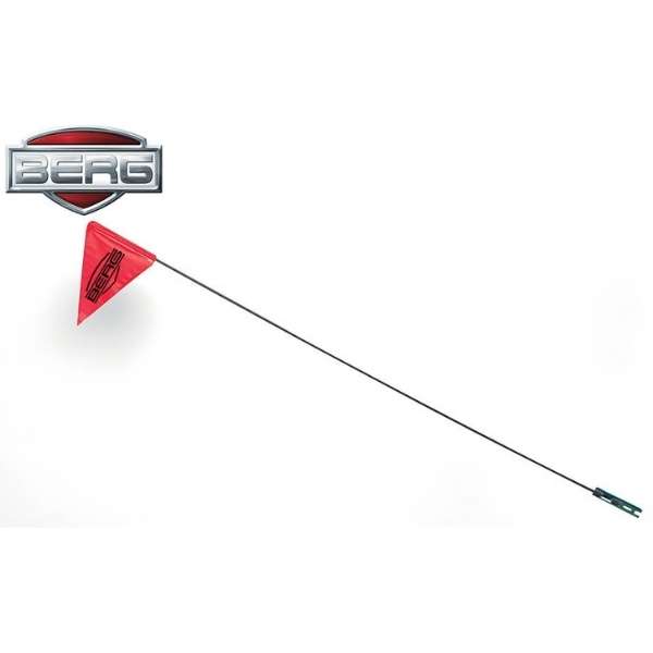 Berg buddy flag go kart accessory