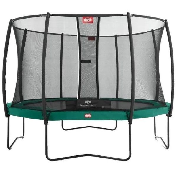 Berg Champion 430 14ft Trampoline With Safety Net Delux – Green