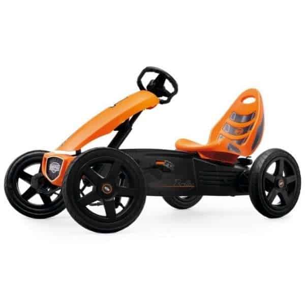 Berg rally orange kids pedal go kart