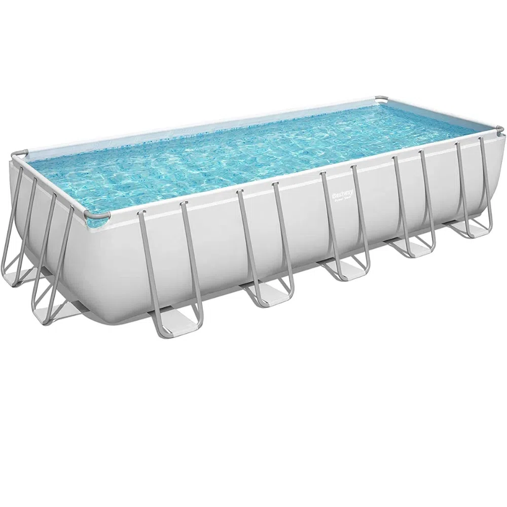 Bestway 5612b 21ft power steel rectangular pool 640x274x132cm