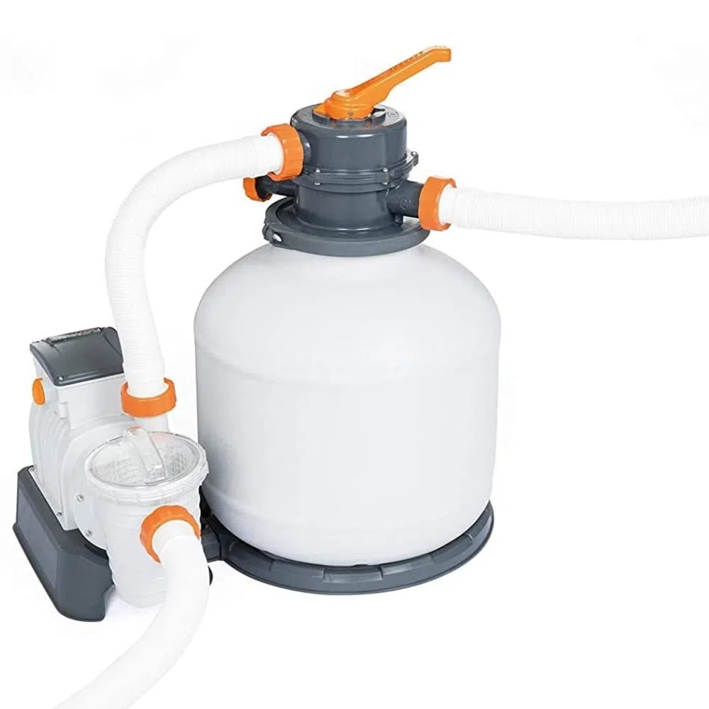 Bestway 5612b 21ft power steel rectangular pool 640x274x132cm