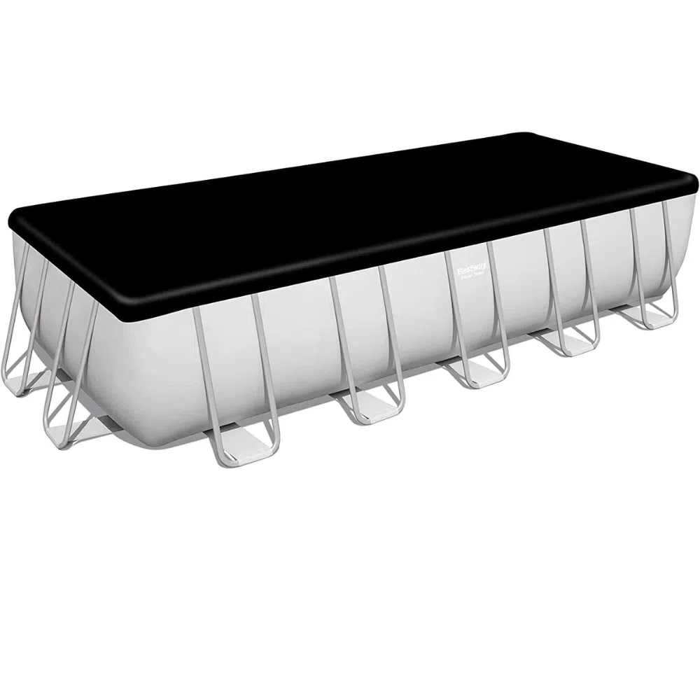 Bestway 5612b 21ft power steel rectangular pool 640x274x132cm