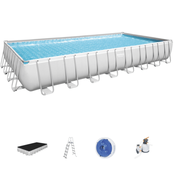 Bestway 56623 rectangular 31ft pool set 956x488x132cm