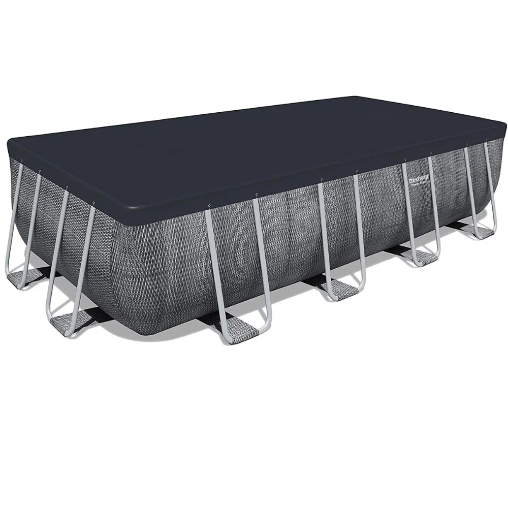 Bestway 56998 18ft power steel rectangle pool set 549x274x122cm