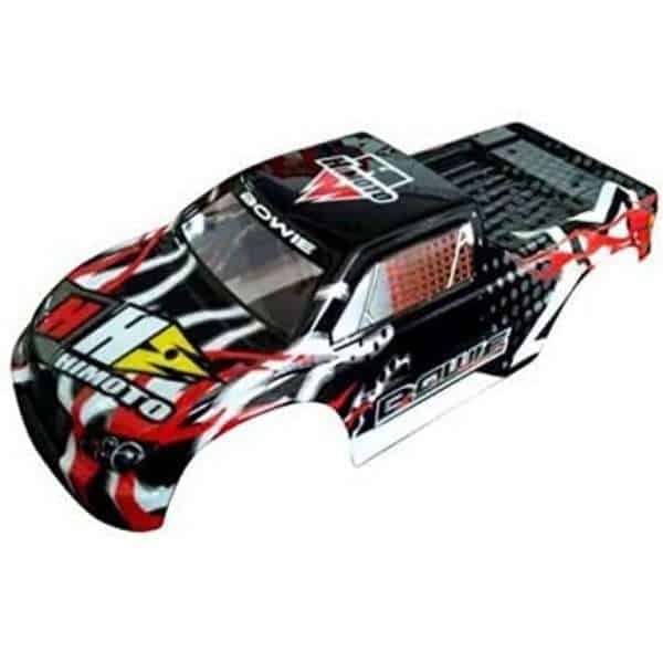 Himoto 1:10 bowie monster truck body shell (black) (31807)