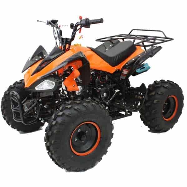 Interceptor hawkmoto 125cc quad for kids automatic – orange