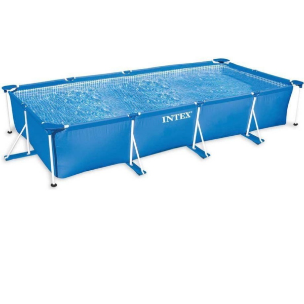 Intex 28273np 177.25in x 86.625in x 33in rectangular frame pool